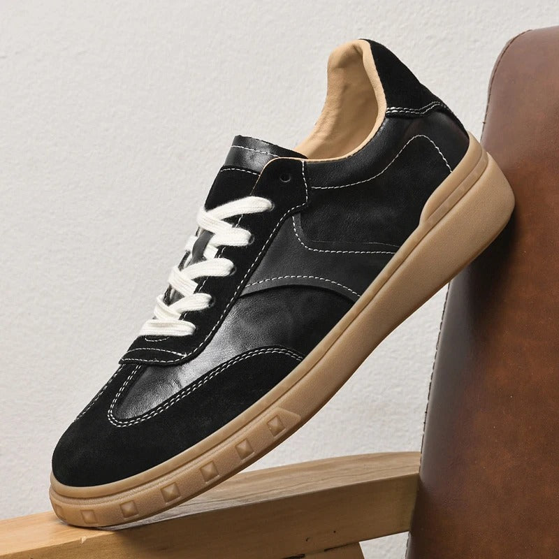 SEBASTIEN LEATHER SNEAKERS