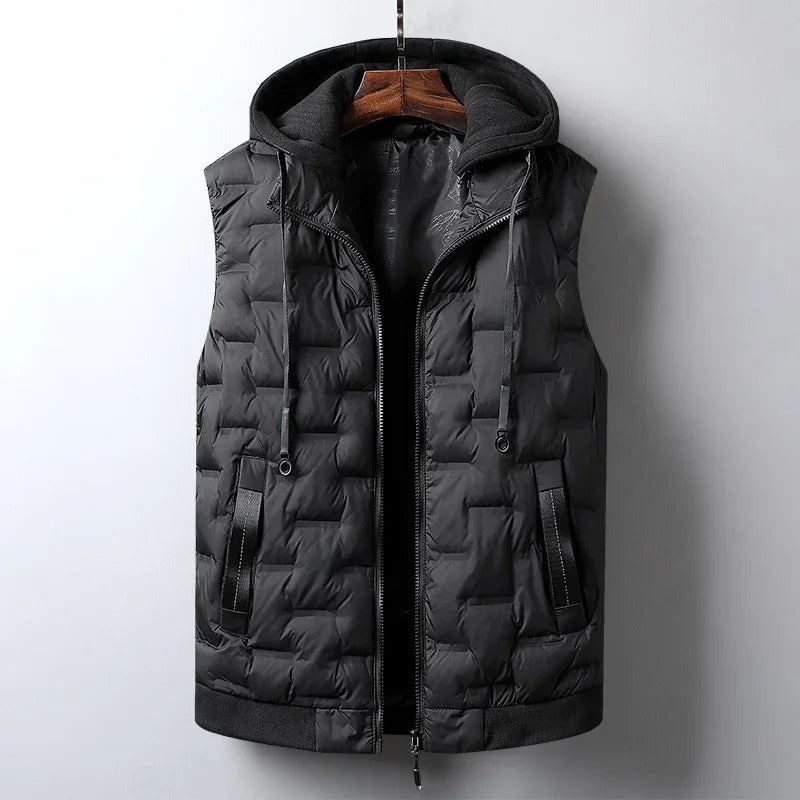 MEN'S HOODED VEST