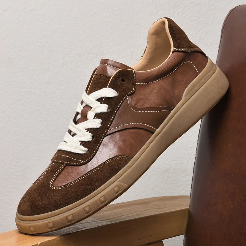 SEBASTIEN LEATHER SNEAKERS