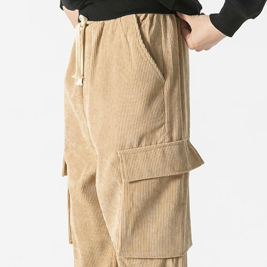 URBAN CORDUROY CARGO PANTS