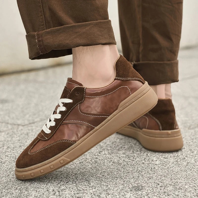 SEBASTIEN LEATHER SNEAKERS